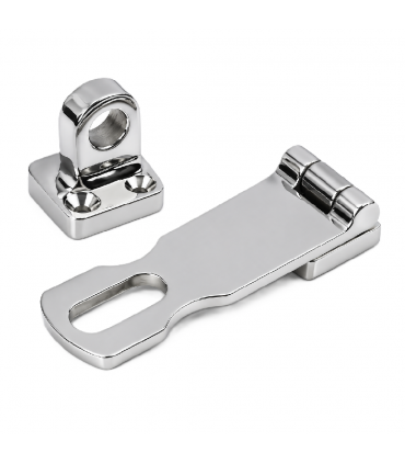 Hardware Specialist 316 Stainless Steel Marine Use Swivel Hasp & Staple Lock