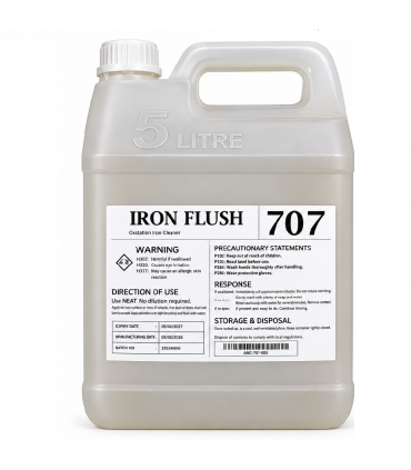 Hardware Specialist 707 Iron Flush (Oxidation Iron Cleaner) - 5 Litre