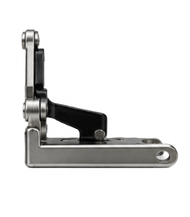 ecoWare CH-HCH-SC-V.1 Zinc Alloy Pivot Hidden Cabinet Hinge - Titanium