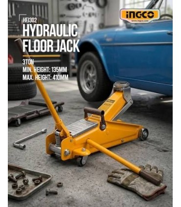 Ingco HFJ302 3-Ton Hydraulic Floor Jack