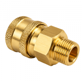 Hardware Specialist 3/8 Female Quick Connect To 3/8 Male Threaded Connector