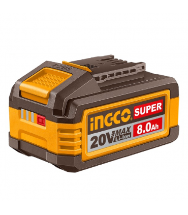 Ingco FBLI2158 20V 8.0Ah Super Tabless Lithium-Ion Battery