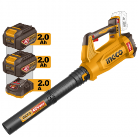 Ingco CABLI425382 42V Lithium-ion 2.0Ah Brushless Industrial Powerful Blower Kit