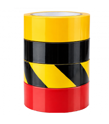 Hunter Floor Marking Tape 48mm x 33m - Yellow, Black, Red, Yellow/Black