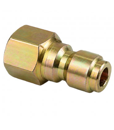 Hardware Specialist 3/8 Male Quick Connect To M14 Female Threaded Connector
