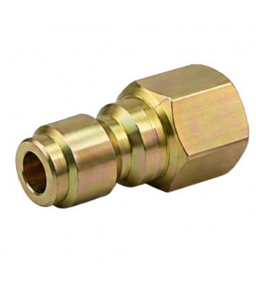 Hardware Specialist 3/8 Male Quick Connect To M14 Female Threaded Connector