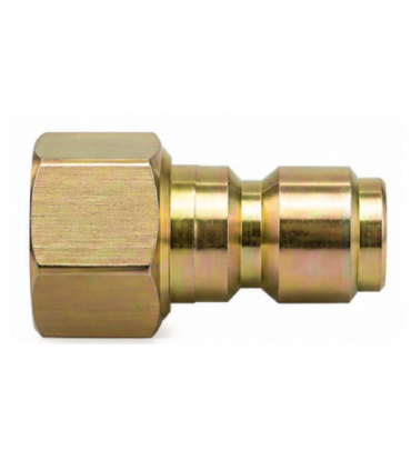 Hardware Specialist 3/8 Male Quick Connect To M14 Female Threaded Connector