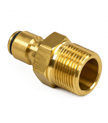 Hardware Specialist 3/8 Male Quick Click To M22-14mm Male Threaded