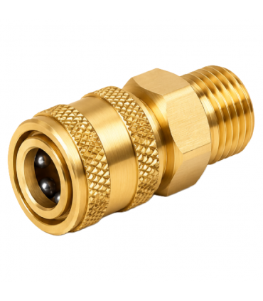 Hardware Specialist 3/8 Female Quick Connect To M22-15mm Male Threaded Connector