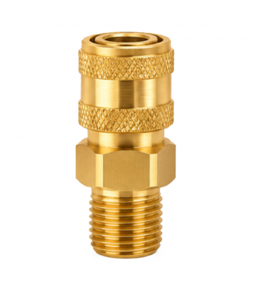 Hardware Specialist 3/8 Female Quick Connect To M22-15mm Male Threaded Connector