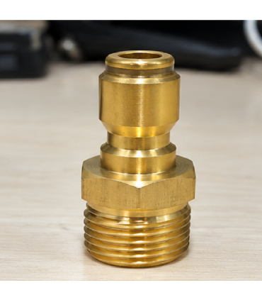 Hardware Specialist 3/8 Male Quick Click To M22-15mm Male Threaded