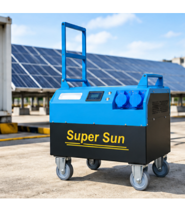 Super Sun DADE EP8000 5.0kW Industrial Portable Power Station with 7.2kWh Capacity