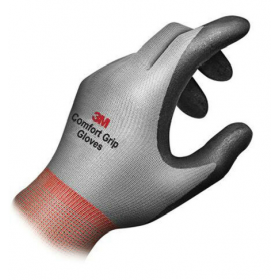 3M Comfort Grip Gloves Nitrile Coated Safety Glove