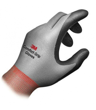3M Comfort Grip Gloves Nitrile Coated Safety Glove