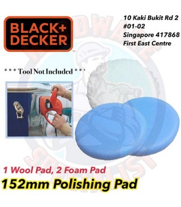 Black And Decker 152mm Polishing Pad 74-603 (For KP600)