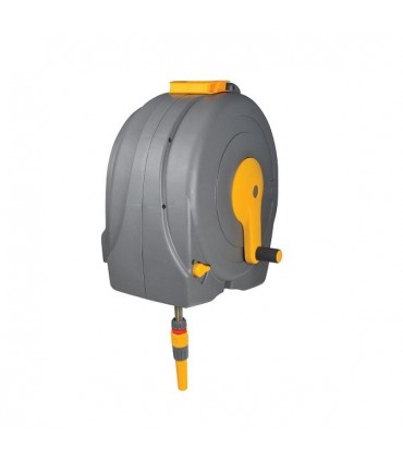 Hozelock 2496 Wall Mounted Fast Reel With 40m Hose