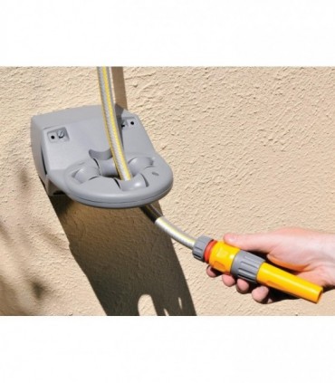 Hozelock 2496 Wall Mounted Fast Reel With 40m Hose