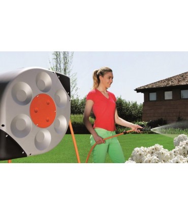 Claber 8696 Rotoroll Evolution 20m Water Hose Reel (Upgraded From Claber 8990)