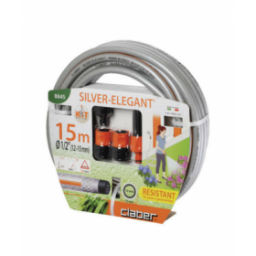 Claber 8845 1/2″ Silver Elegant Hose Kit – 15m