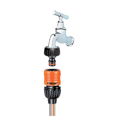 Claber 9025 Automatic Coupling for 9-13 mm Hose