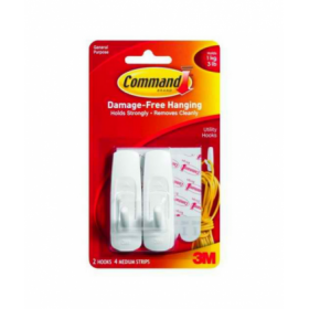 3M Command Medium Utility Hook 17001
