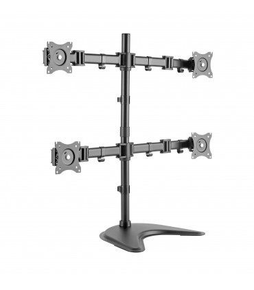 Titan  SGB354 13''- 27'' Quadruplets Monitor Mount TV Bracket - Black