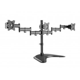 Titan SGB353 13'' - 27'' Trio Monitor Mount TV Bracket - Black