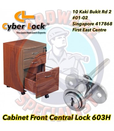 CyberLock Cabinet Front Central Lock 603-H
