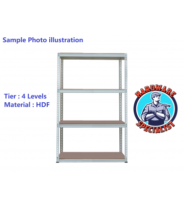 Heavy Duty Boltless Rack Shelving (400kg Capacity)