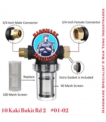 Wire Mesh Water Filter For Pressure Washer