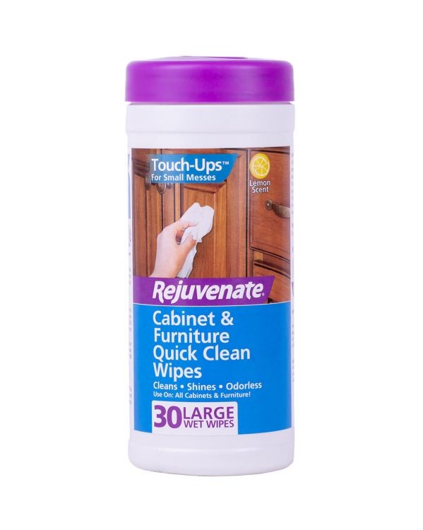 Rejuvenate Cabinet and Furniture Quick Cleaner Wipes - 30 Count_1