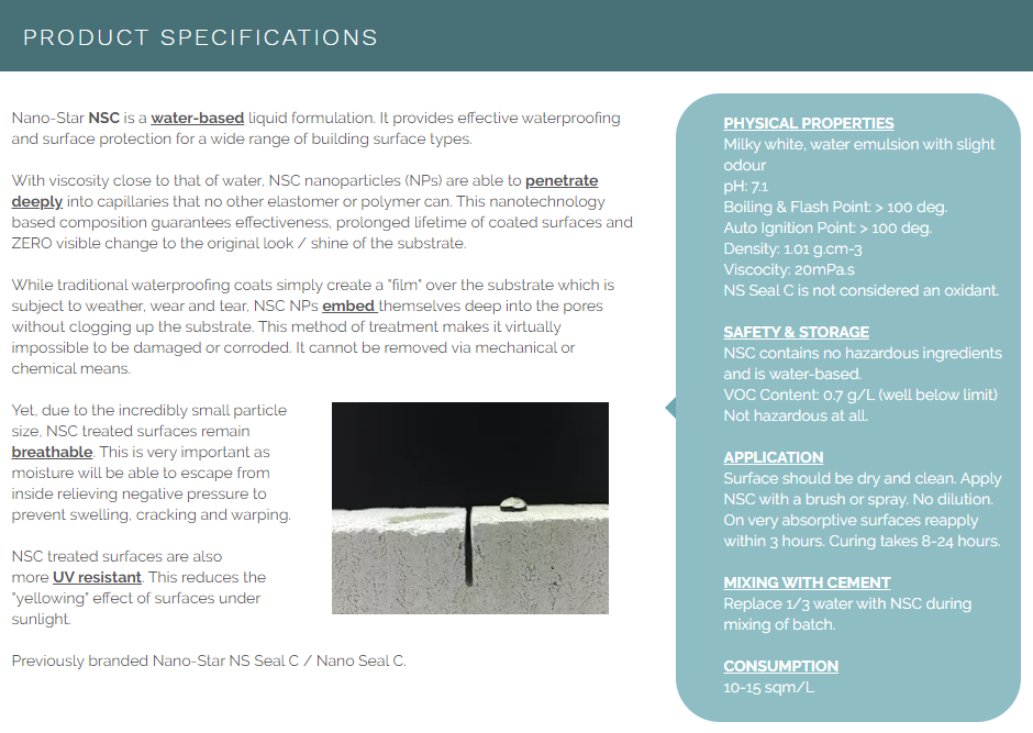 Nano Star Waterproofing & Protection 500ml_3