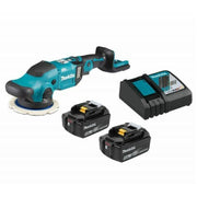 Makita 2 x 18V LXT 5.0 Ah Cordless Random Orbit Polisher Kit_1