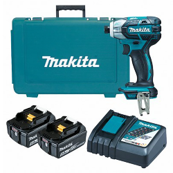 Makita 2 x 18V Lithium-Ion 5.0 Ah Cordless Mobile Oil Impulse Impact Driver Kit_1