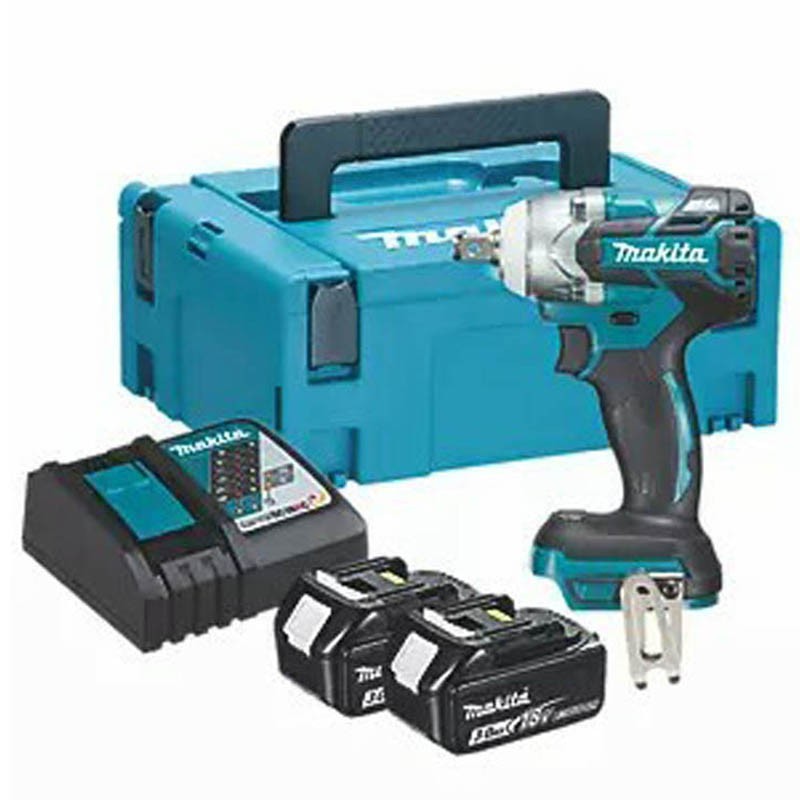 Makita 2 x 18V XPT 3.0 Ah Cordless Impact Wrench Kit_1