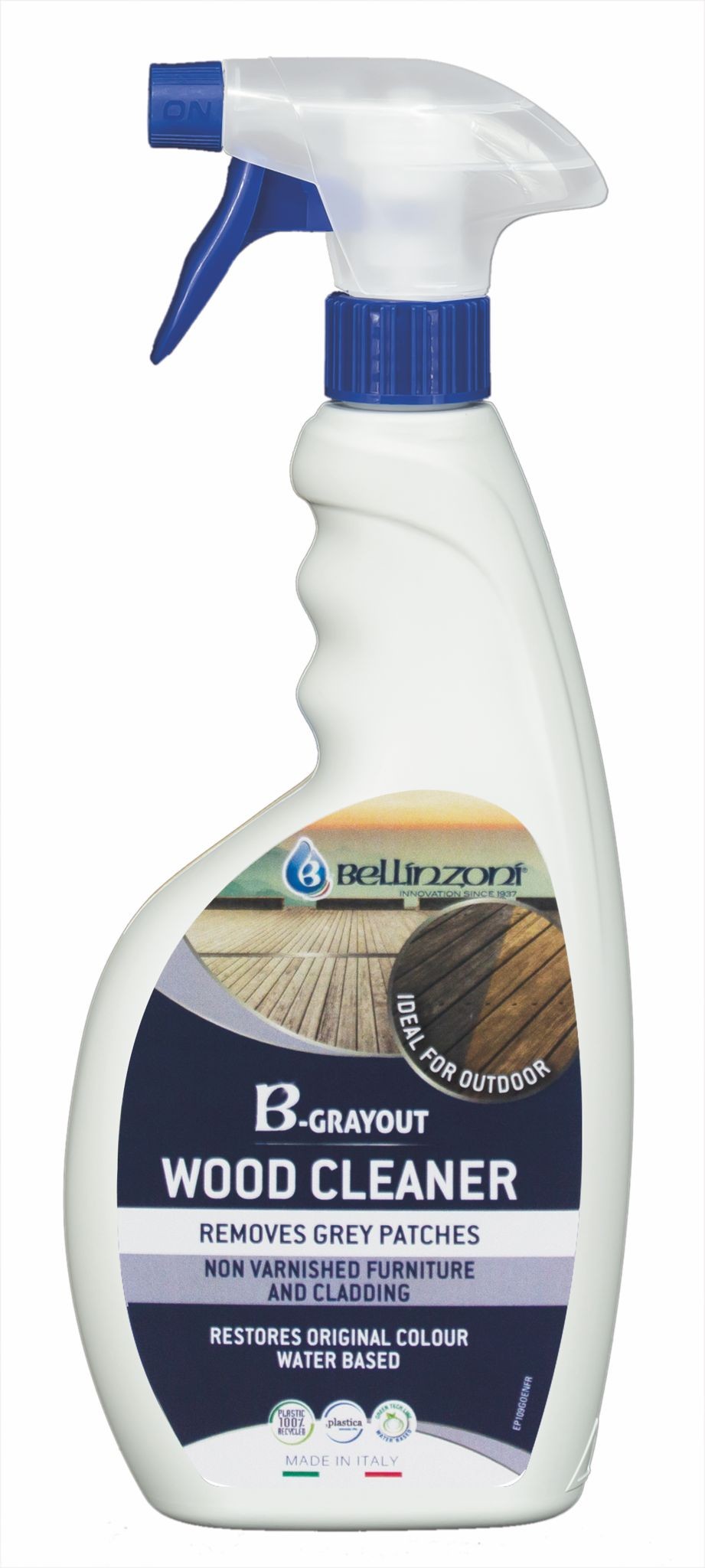 Bellinzoni B-Grayout Natural Wood Cleaner - 750mL_1