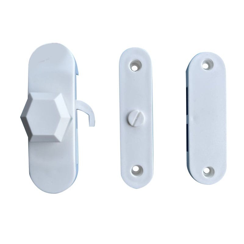 Hardware Specialist HS1113 PVC Toilet Sliding Door Lock_1