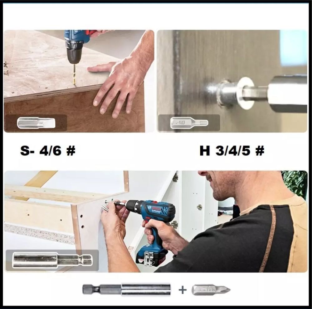 Bosch 15-Piece Straight Shank Wood and Metal Drill Bit Sets_3