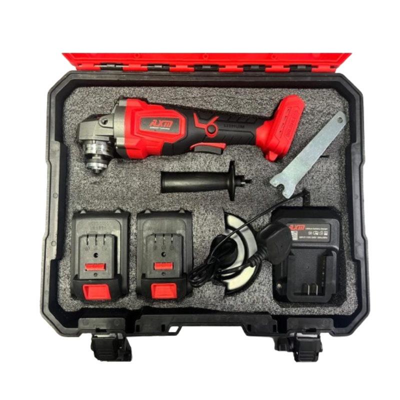 AXM AXM-4 21V Lithium-Ion 4" Brushless Cordless Angle Grinder - Set_1