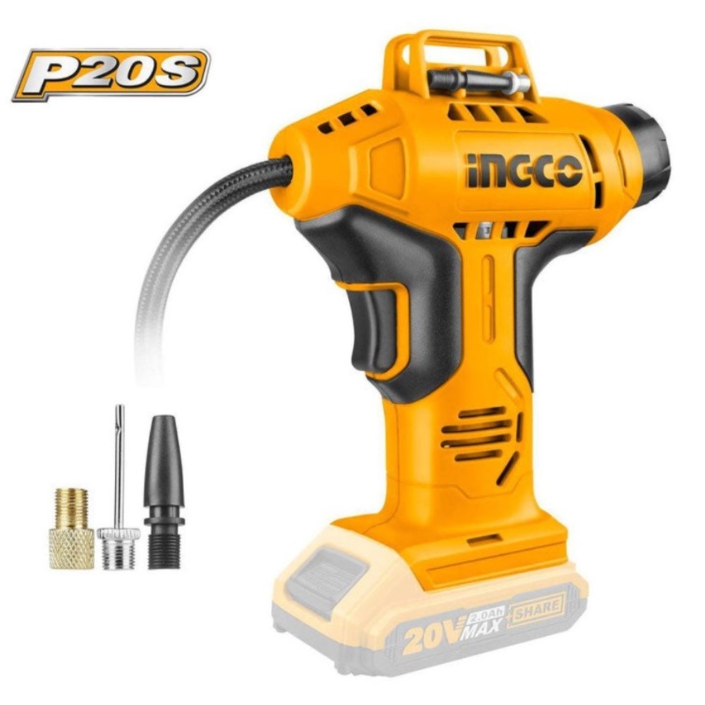 Ingco CACLI2001 20V Lithium-Ion Cordless Auto Air Compressor - Bare Unit_1