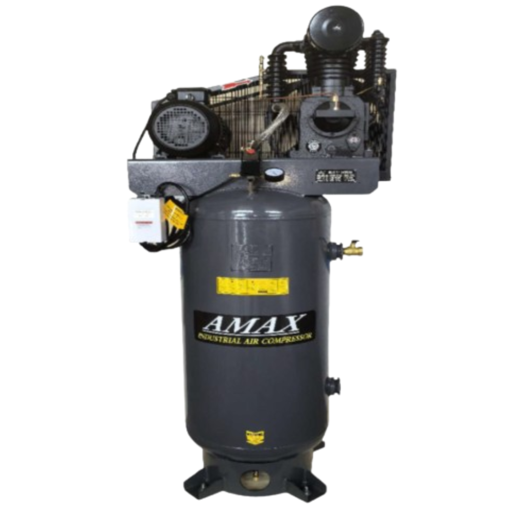 Amax AMTS55-60V 5.5 HP Industrial Air Compressor with MOM Certification - 60 Gallon_1