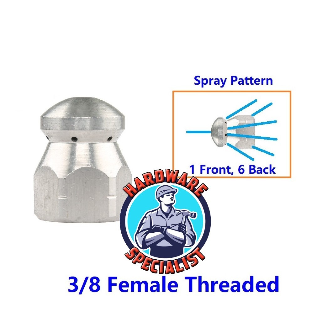 hardware-specialist-stainless-steel-sewer-jetter-nozzle