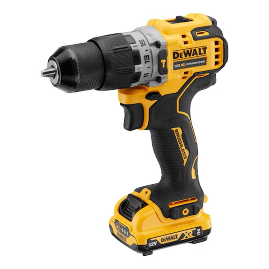 DeWalt DCD706D2A 12V Lithium-Ion Brushless Cordless Hammer Drill Driver Kit_2