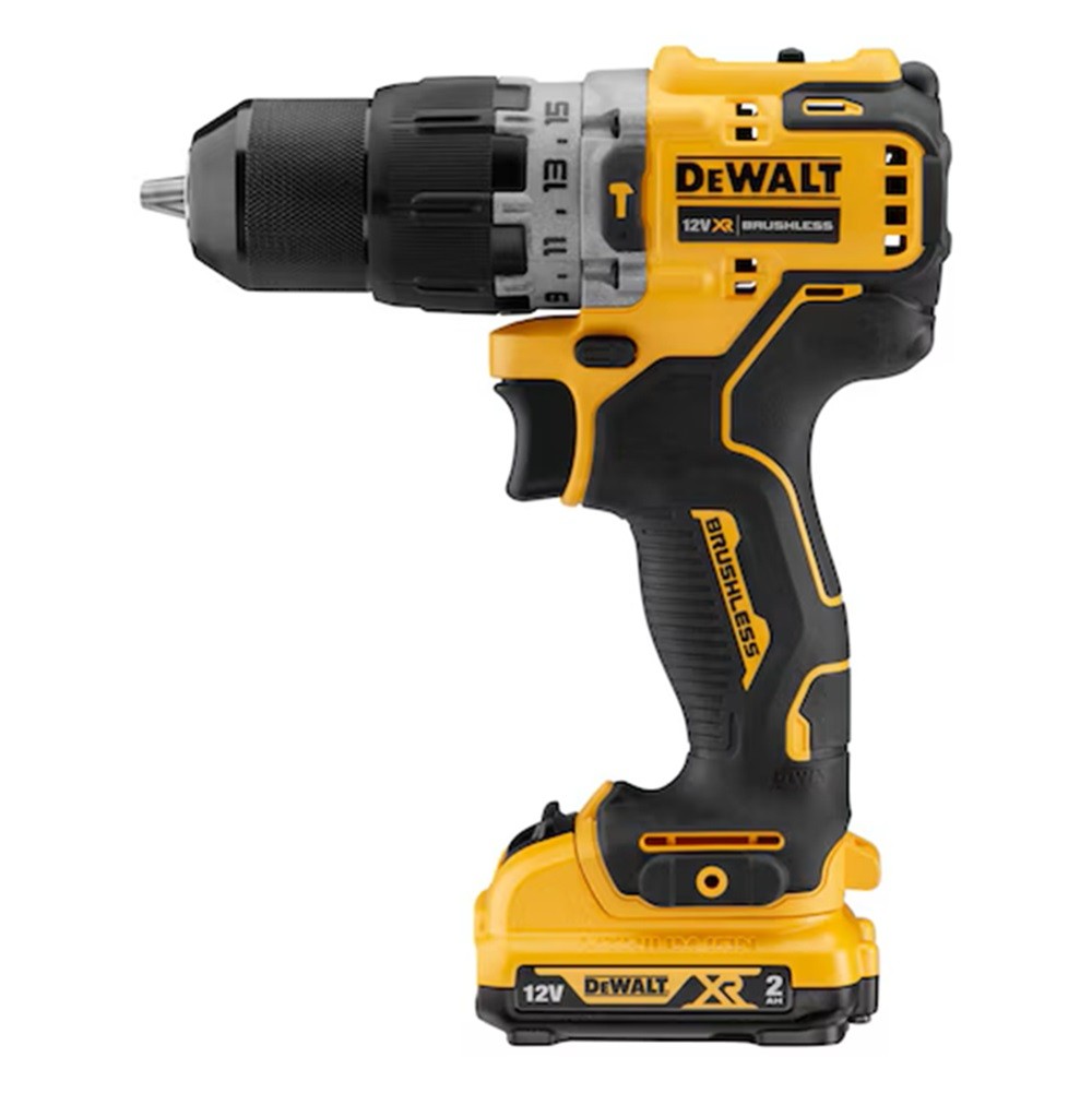 DeWalt DCD706D2A 12V Lithium-Ion Brushless Cordless Hammer Drill Driver Kit_3