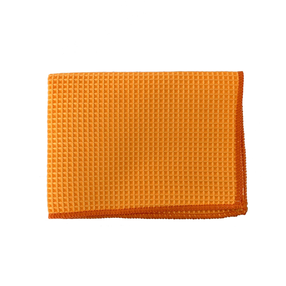 Lint Free High Absorbent Microfiber Cleaning Cloth Orange - 40x40cm_5