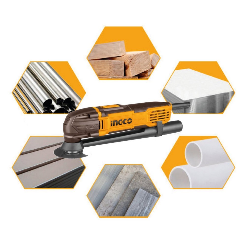 Ingco MF3008 300W Power Variable Speed Oscillating Multi Function Tool_3