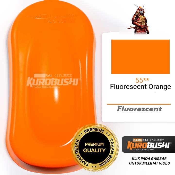 Samurai 55 Fluorescent Orange Spray Paint_2