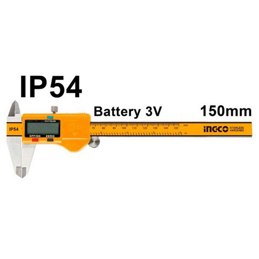 Ingco HDCD28150 150mm Digital Vernier Caliper With Box_1