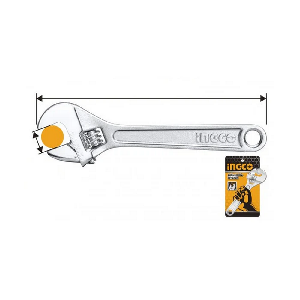 Ingco HADW131182 18" Single Sided Adjustable Pipe Wrench_3