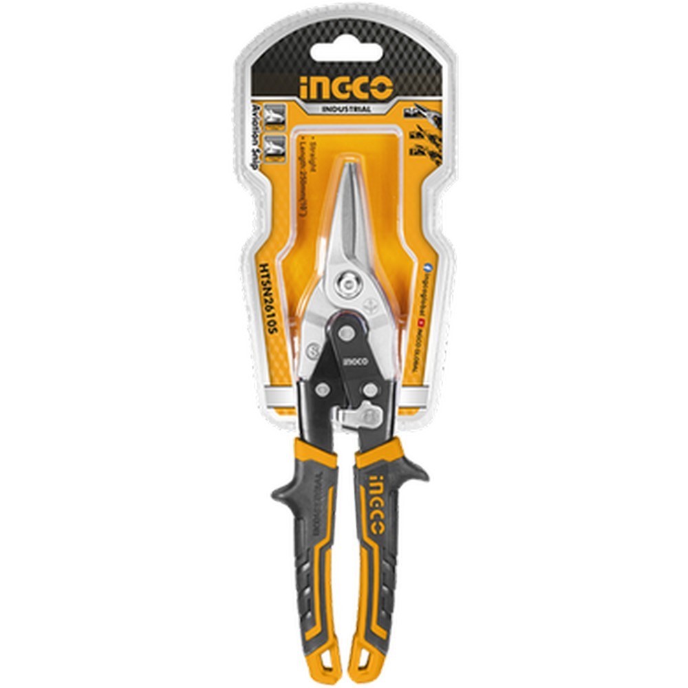 Ingco HTSN2610S 10 Inch Straight Cut Aviation Snip_1